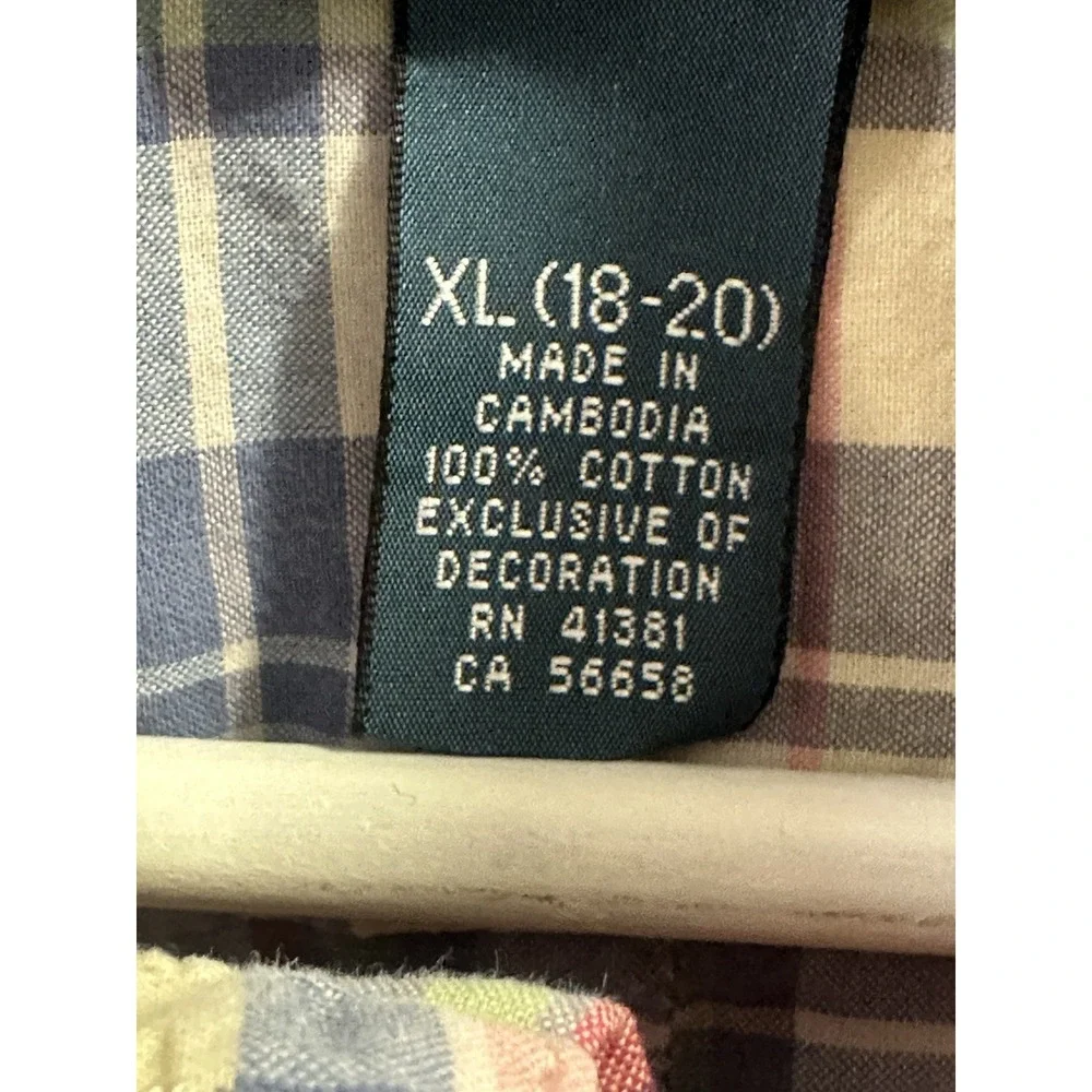 Ralph Lauren Youth XL 18-20 Excellent Condition Spring Color Preppy Mass Brunch